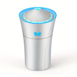 Car Humidifier Torch Shape Colorful Sound Pickup Atmosphere Light Air Purification Aromatherapy Humidifier - Gadgio