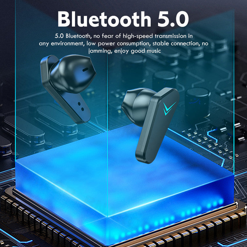 Wireless Gaming Headphones No Delay Noise Reduction Bluetooth Earphones HIFI Sound E-Sport Game Headset With Mic - Gadgio
