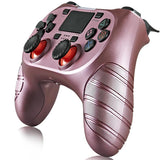 Six Axis Double Vibration Game Handle With Light - Gadgio