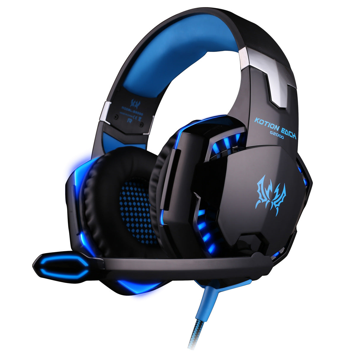 G9000 Headphones Gaming Headset with Microphone 3.5+USB Single Hole Headset for PS4 - Gadgio