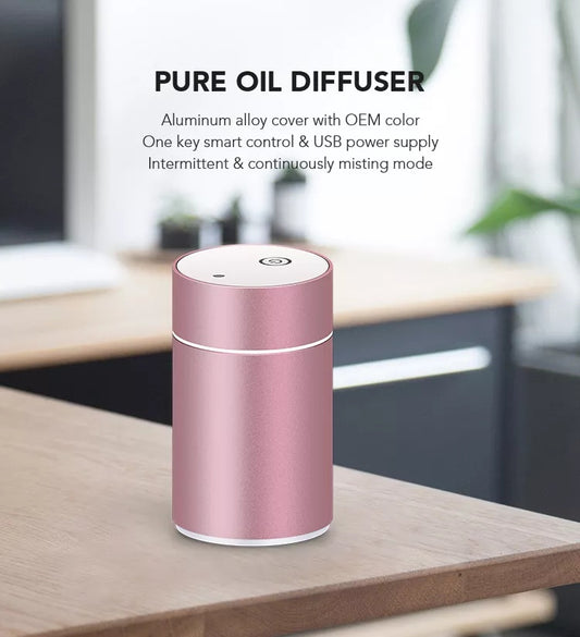 Hot Sell USB Waterless Essential Oil Car Aroma Diffuser Scent Fragrance Machine Air Freshener Perfume Humidifier For Home &Car - Gadgio