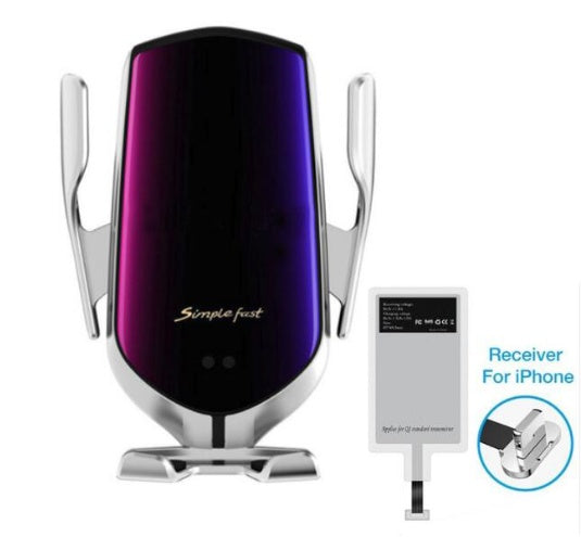 Car Wireless Charger Phone Holder - Gadgio