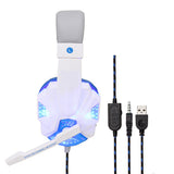 Gaming 7.1 Wire-controlled Headset Light-emitting Headphones - Gadgio