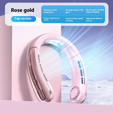 New Digital Display Hanging Neck Fan Student Outdoor Sports Portable Usb Mini