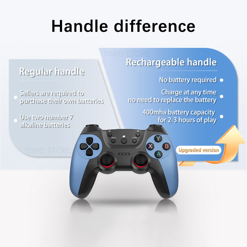 X2 Blue Game Console 4K Double Connection Battle Wireless - Gadgio