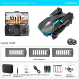 UAV 4K HD Aerial Photography Optical Flow Positioning Dual Camera Obstacle Avoidance Fixed Height Remote Control - Gadgio