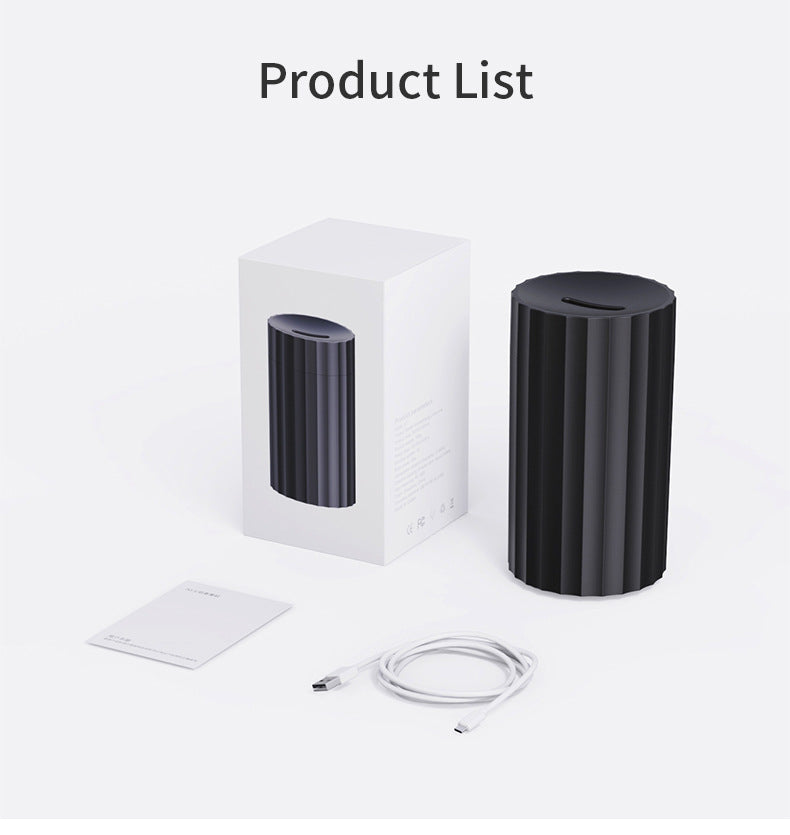 Car Diffuser Humidifier Auto Air Purifier Air Freshener With Flame LED Light For Car Aroma Aromatherapy Diffuser - Gadgio