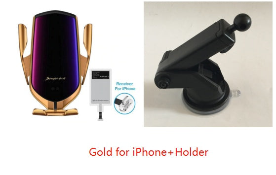 Car Wireless Charger Phone Holder - Gadgio