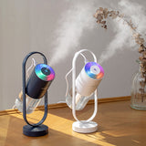 Magic Shadow USB Air Humidifier For Home With Projection Night Lights Ultrasonic Car Mist Maker Mini Office Air Purifier - Gadgio