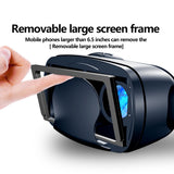 3D Helmet Virtual Reality VR Glasses For 5-7' Mobile - Gadgio