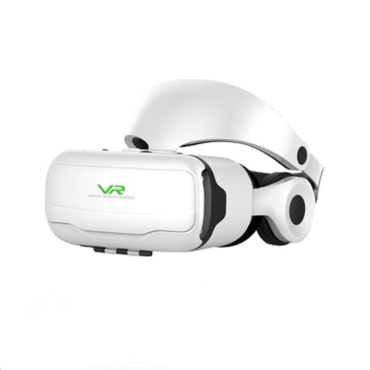 Head-mounted Adjustable HD VR Glasses With Headset - Gadgio