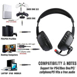 Gaming 3D Sound Effect GAMINGHEADSET Noise Canceling Headphones - Gadgio