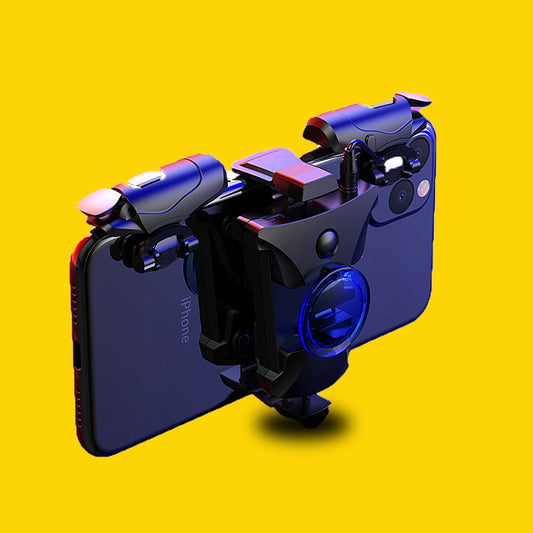 Gamepad Joystick Alloy Mobile Gamepad Button Shooter Controller - Gadgio