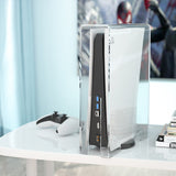 Handle Storage Box Acrylic Ps4slim Host Cooling Game Console Protection Case - Gadgio