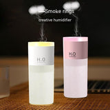 Indoor Air Humidifier Car Spit Circle Jellyfish Spray Bedroom Seven-color Night Light Creative Gift Aroma Diffuser - Gadgio