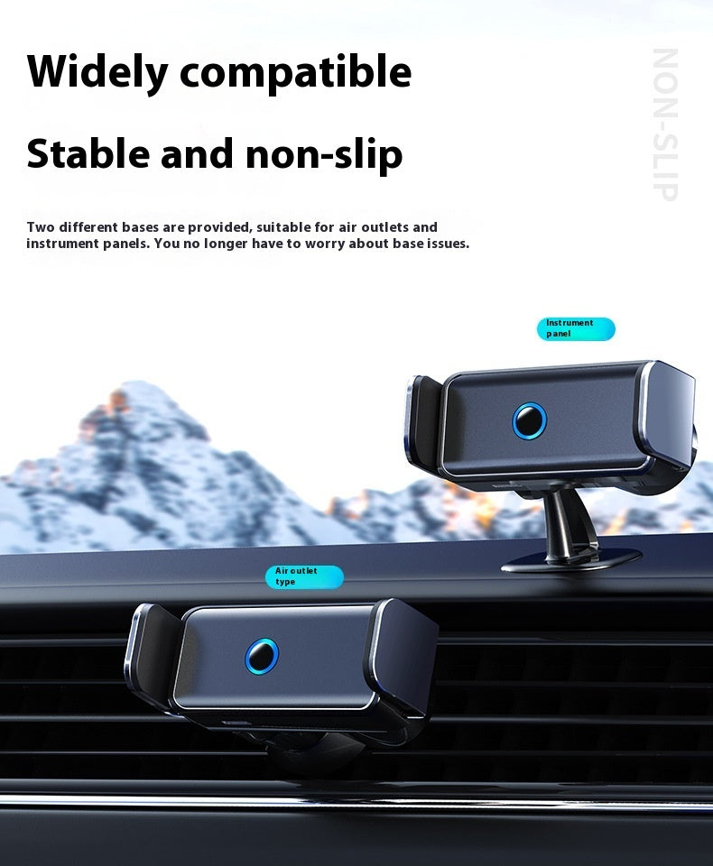 Automobile Phone Holder Solar Intelligent Navigation Car Phone Holder - Gadgio