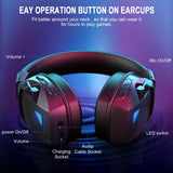 Cross-Border Over-Ear Bluetooth Headphones With Wireless Microphone - 2.4G Dual-Mode, Specialized For E-Sports, Gaming PCs & PS5 - Gadgio