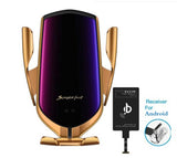 Car Wireless Charger Phone Holder - Gadgio