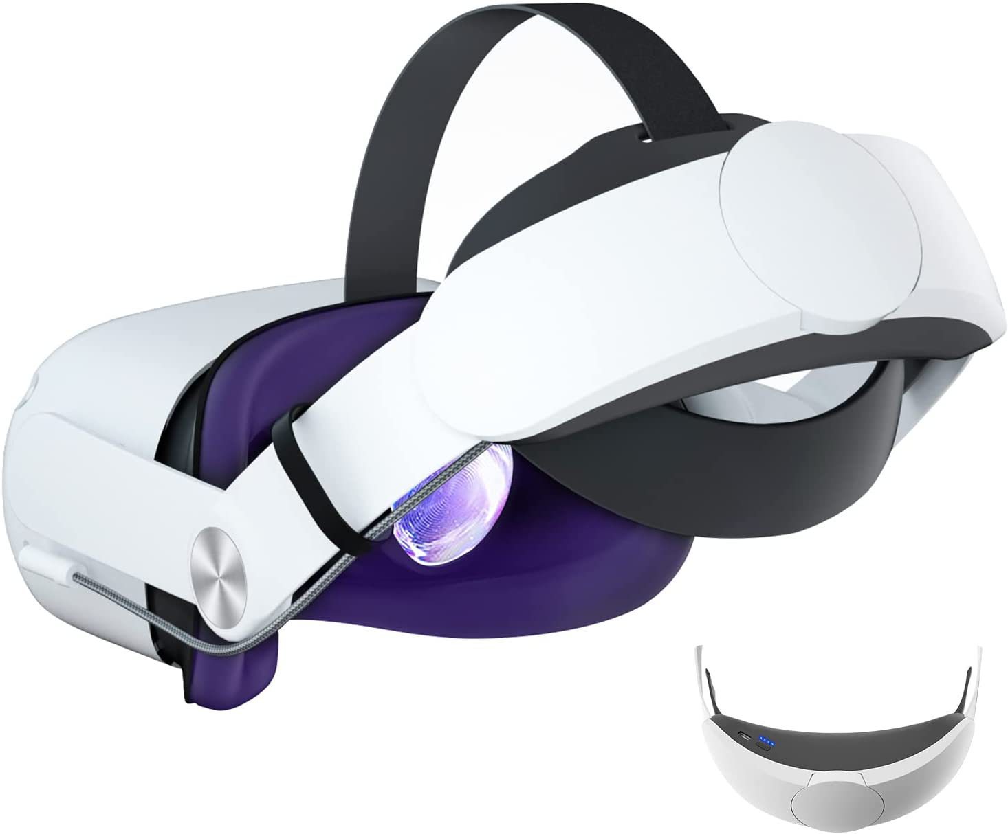 Suitable For White Headset VR II Earmuffs - Gadgio