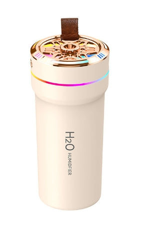Car Humidifier Small Mini Air Purifier Starry Sky Projection Ambience Light - Gadgio