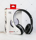 Wireless Headset Foldable Stereo Bass Bluetooth Headphones Kid Girl Helmet Gift,with Mic USB Bluetooth 5.0 Adaptor For TV Gaming - Gadgio