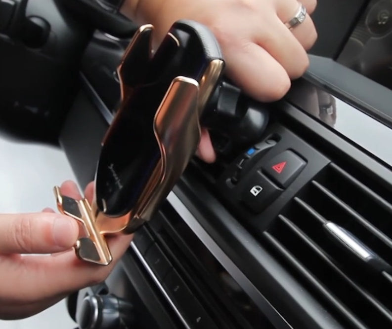 Car Wireless Charger Phone Holder - Gadgio
