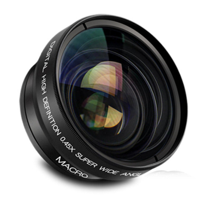 24 million pixel digital camera with hot shoe mount, ideal for professional photography and video recording.