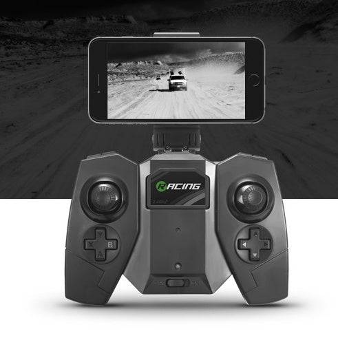 OTRC FY602 Air-Road RC Drone Car 2 in 1 Flying Car 2.4G RC Quadcopter Drone 6-Axis 4CH Helicopter With HD Camera High Speed 4WD - Gadgio