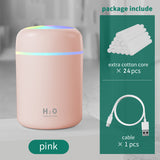 Home Car Charging Colorful Air Humidifier Usb Water Replenishment - Gadgio