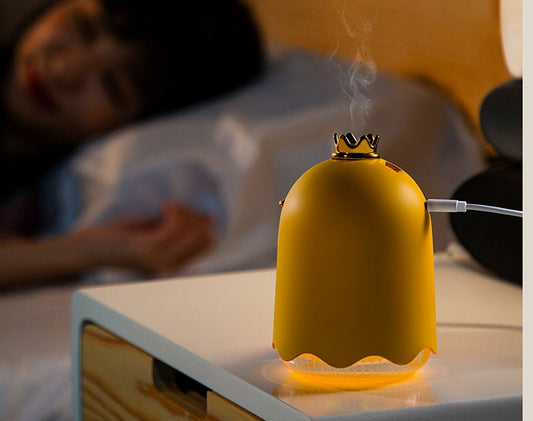 250ML Creative Crown Duck Humidifier Home Desktop Small Car Air Purifier Ultrasonic Humidifier USB Mini Atomizer - Gadgio