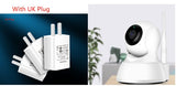 High-definition 1080P surveillance camera mounted outdoors, capturing clear security footage in various lighting conditions.