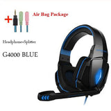 Wired Gaming Headset Headphones Surround Sound Deep Bass Stereo Casque Earphones With Microphone - Gadgio