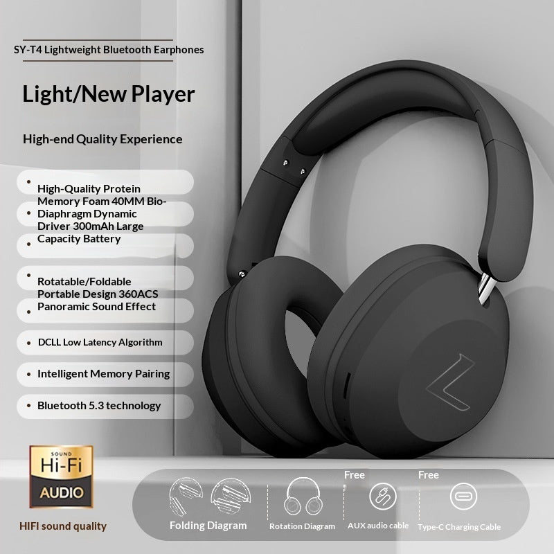 Headset Bluetooth Headphones Wireless Gaming - Gadgio