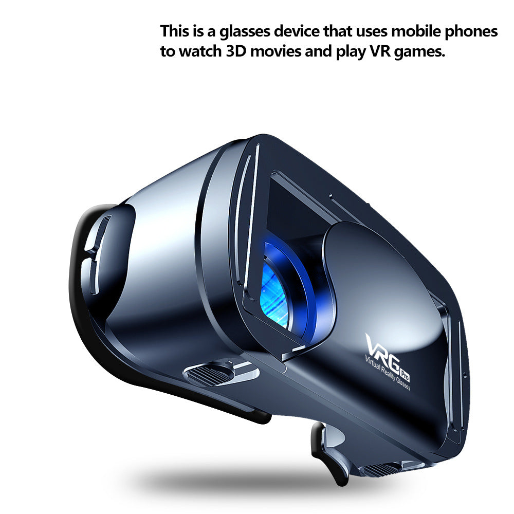 3D Helmet Virtual Reality VR Glasses For 5-7' Mobile - Gadgio