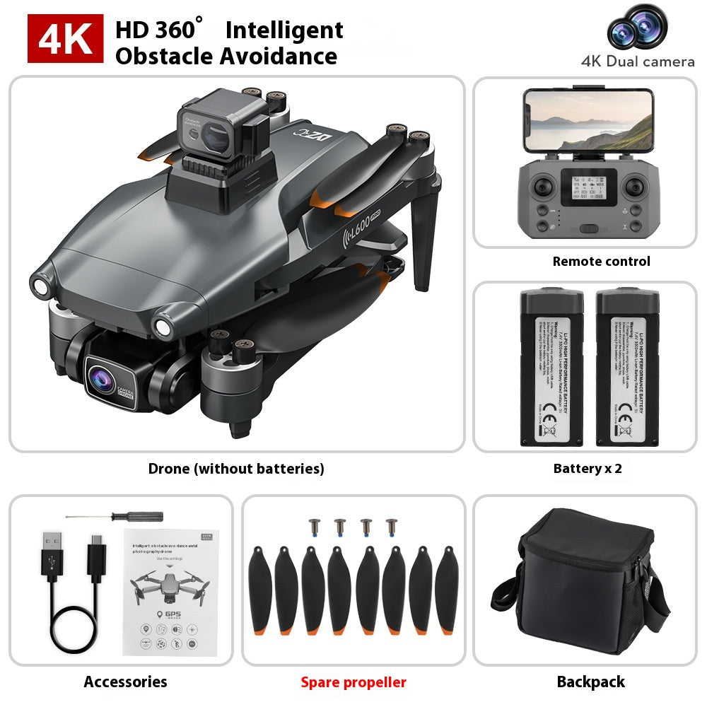 L600PRO Clear Folding Four-axis Flight Remote Control Toy - Gadgio