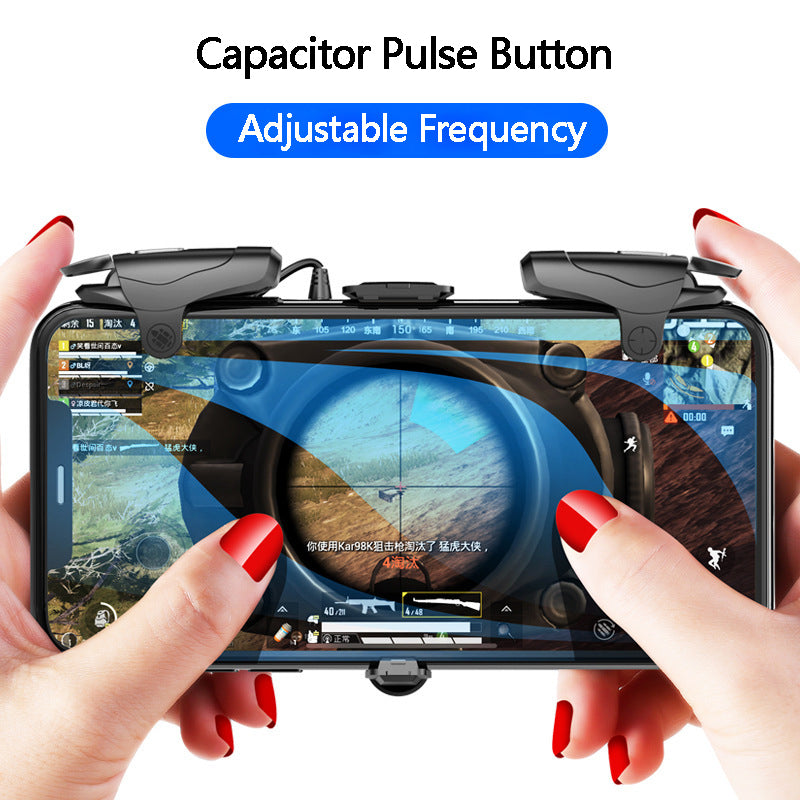 Gamepad Joystick Alloy Mobile Gamepad Button Shooter Controller - Gadgio