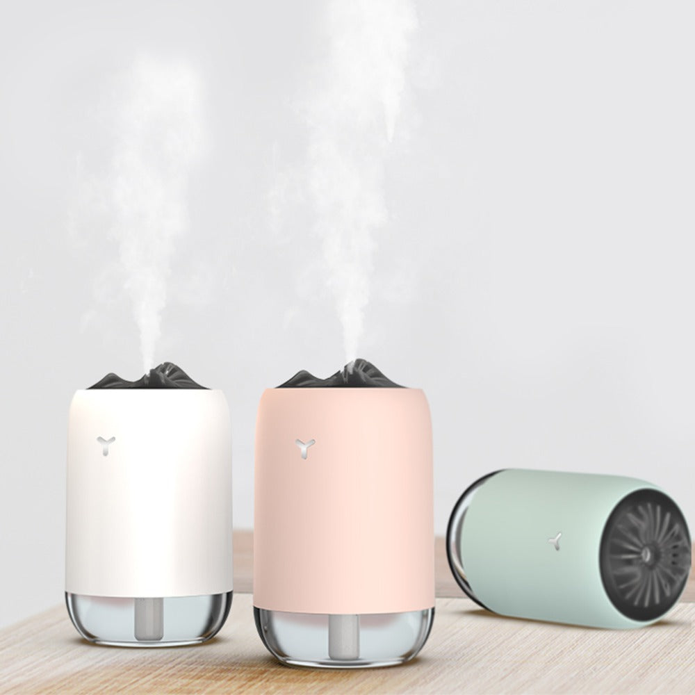 Mini USB 260ML Air Humidifier Essential Oil Diffuser Aroma Diffuser With Changing LED Air Vaporizer For Home Car Office - Gadgio