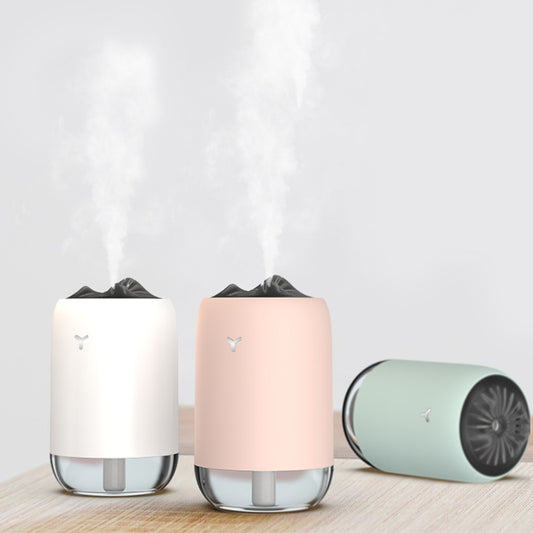 Mini USB 260ML Air Humidifier Essential Oil Diffuser Aroma Diffuser With Changing LED Air Vaporizer For Home Car Office - Gadgio