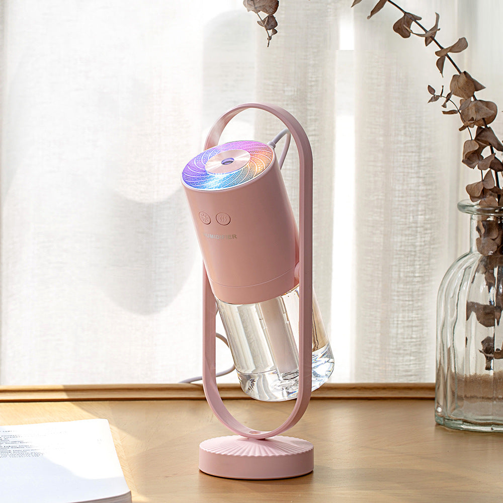 Magic Shadow USB Air Humidifier For Home With Projection Night Lights Ultrasonic Car Mist Maker Mini Office Air Purifier - Gadgio