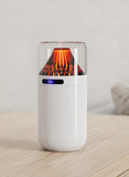 Volcano USB Humidifier Compact Battery-Powered Digital Display Car Aromatherapy Charging Air Moisturizing Humidifier - Gadgio