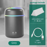 Home Car Charging Colorful Air Humidifier Usb Water Replenishment - Gadgio