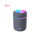 Home Car Charging Colorful Air Humidifier Usb Water Replenishment - Gadgio