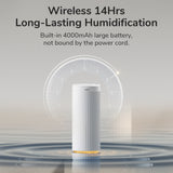 Small Humidifiers 500ml Desk Humidifier Night Light Function Quiet Operation Electric Aroma Diffuser Air Car Humidifier - Gadgio