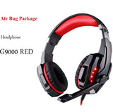 Wired Gaming Headset Headphones Surround Sound Deep Bass Stereo Casque Earphones With Microphone - Gadgio