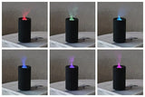 Air Humidifier With Flame Effect Essential Oil Diffuser Quiet Aroma Diffuser Home Fragrances Car Refresh - Gadgio