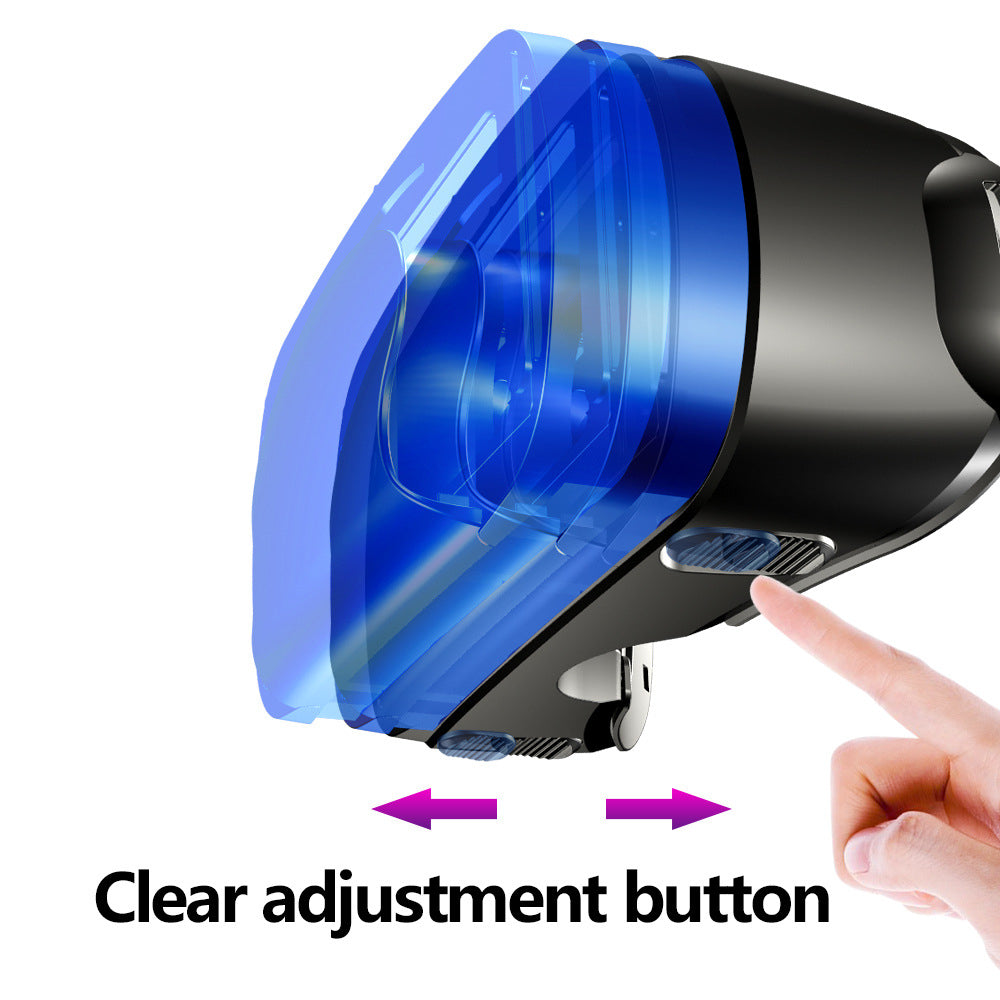 3D Helmet Virtual Reality VR Glasses For 5-7' Mobile - Gadgio