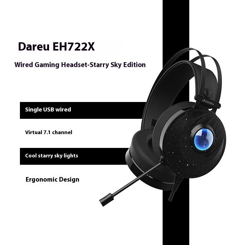 Gaming Electronic Sports Noise Cancelling Wired Headphones - Gadgio