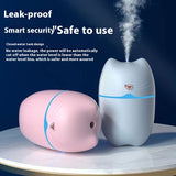 Cute Pet Cat Humidifier Household Car Desktop Air Atomization Mini Spray Aromatherapy Mute Hydrating - Gadgio