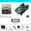 UAV 4K HD Aerial Photography Optical Flow Positioning Dual Camera Obstacle Avoidance Fixed Height Remote Control - Gadgio