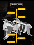 Explosive A8 Six-finger Linkage Eating Chicken Artifact - Gadgio